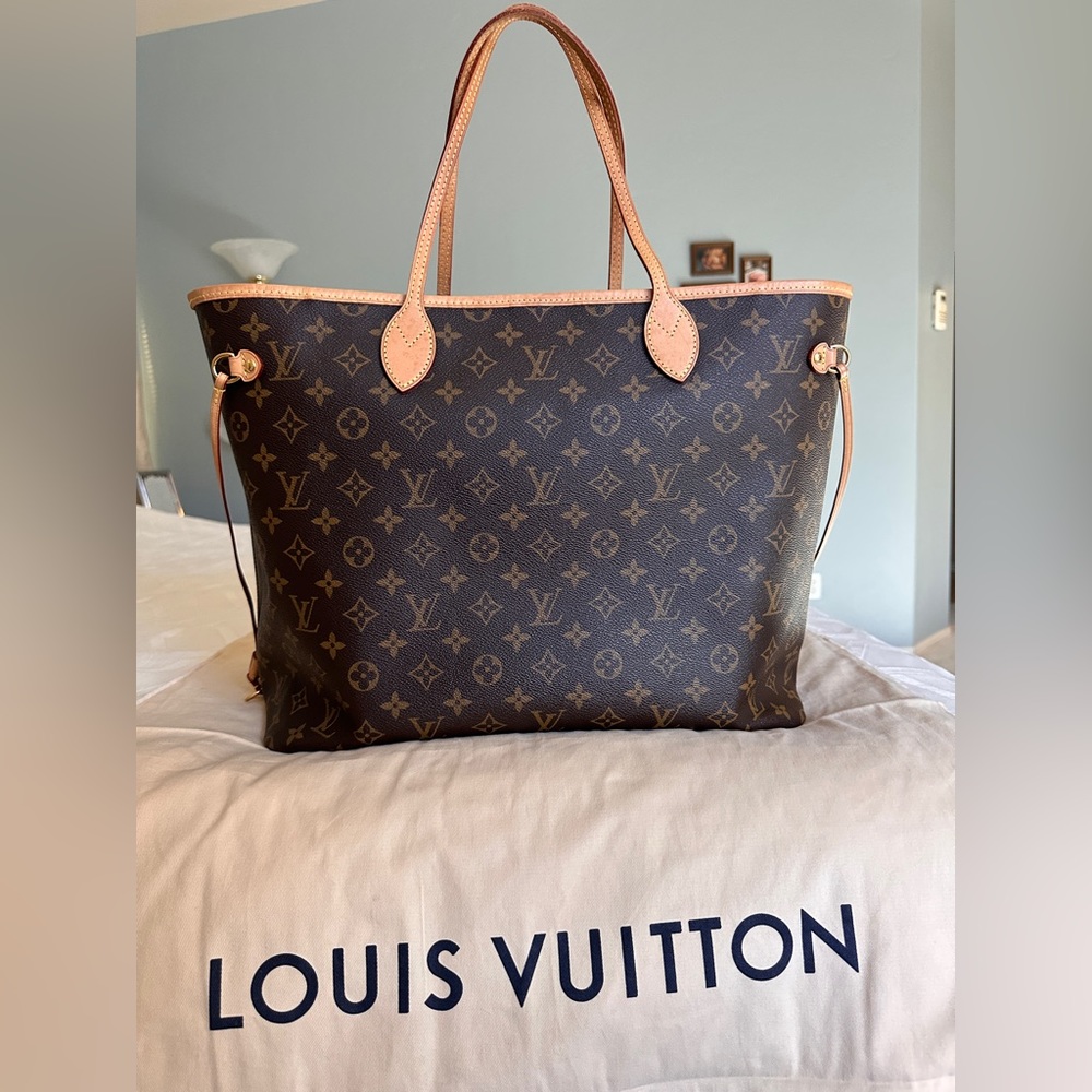 Neverfull GM beige EUC